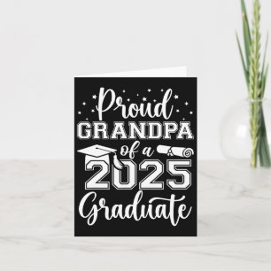 Großvater Senior 2025 Proud Opa mit einer CL von 2 Karte