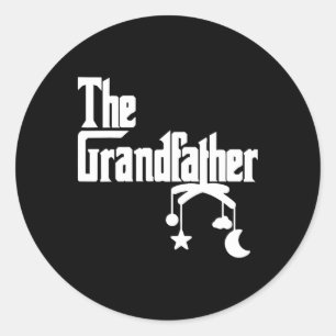 Großvater Shirt Funny Father&# s Day Opa Gi Runder Aufkleber