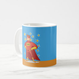 Großvater Superheld am Vatertag Kaffeetasse