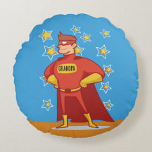 Großvater Superheld am Vatertag