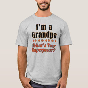 Großvater-Supermacht-T - Shirt