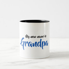 Großvater-Tasse Zweifarbige Tasse