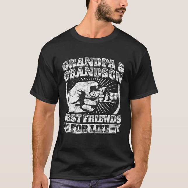 Großvater und Großmutter-Geschenk Familie Großfaus T-Shirt (Vorderseite)