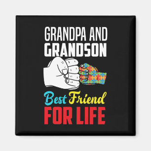Großvater und Großvater Bester Freund für Lebensau Magnet