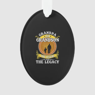 Großvater und Großvater das Vermächtnis und das Ve Ornament