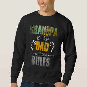 Großvater Vater Großvater Tag Vater Bester Vater 1 Sweatshirt