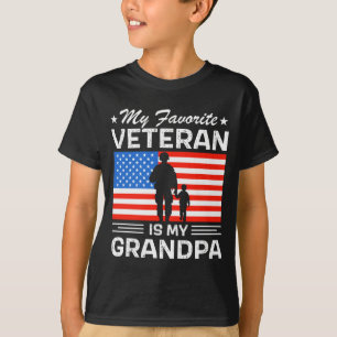 Großvater Veteranentag Lieblingsveteran ist Großva T-Shirt