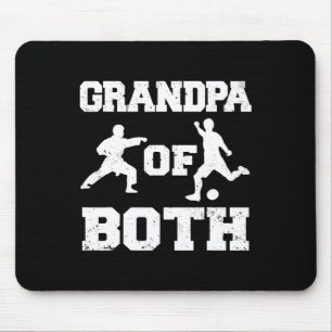 Großvater von Funny Soccer und Karate Opa Mousepad
