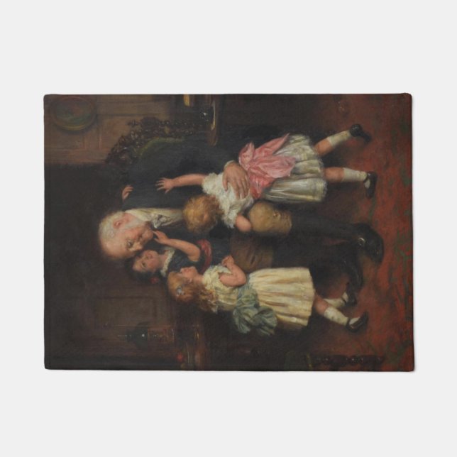 Großvater (von Joseph Clark) Fußmatte (Vorderseite)