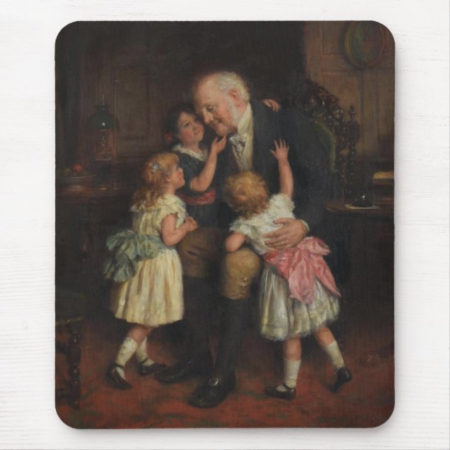 Großvater (von Joseph Clark) Mousepad (Vorne)