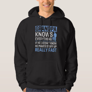 Großvater weiß alles hoodie