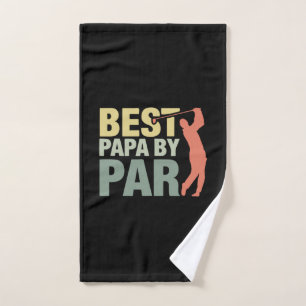Großvater Zitate Best Papa By Par Golf Handtuch