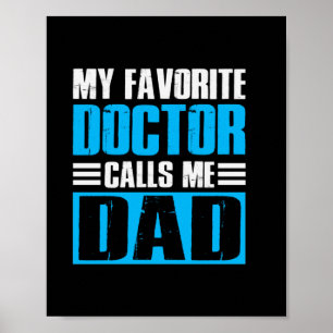 Großvater zitiert meinen Lieblingsarzt als Vater Poster