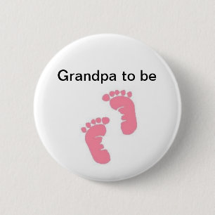 Großvater zum zu sein button