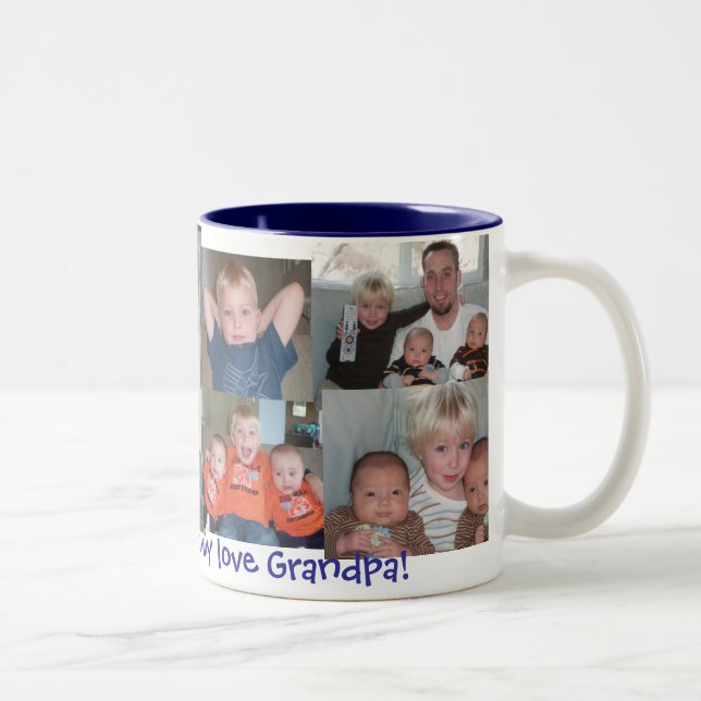 Großvater Zweifarbige Tasse (Rechts)