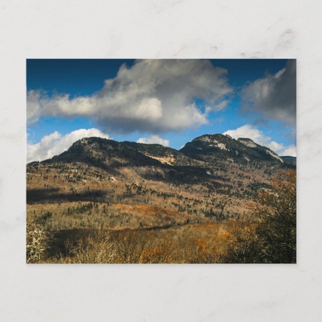 Großvaterberg im Herbst, North Carolina Postkarte (Vorderseite)