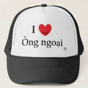 Großvaterkappe der Liebe I (auf Vietnamesen) Truckerkappe