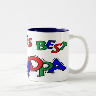 Großväterliche Vatertags-Geschenke Zweifarbige Tasse
