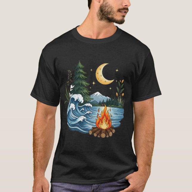 Großvaters Angel See T-Shirt (Vorderseite)