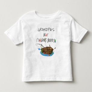 Großvaters bestes Budget für Fischfang Niedlich Kleinkind T-shirt