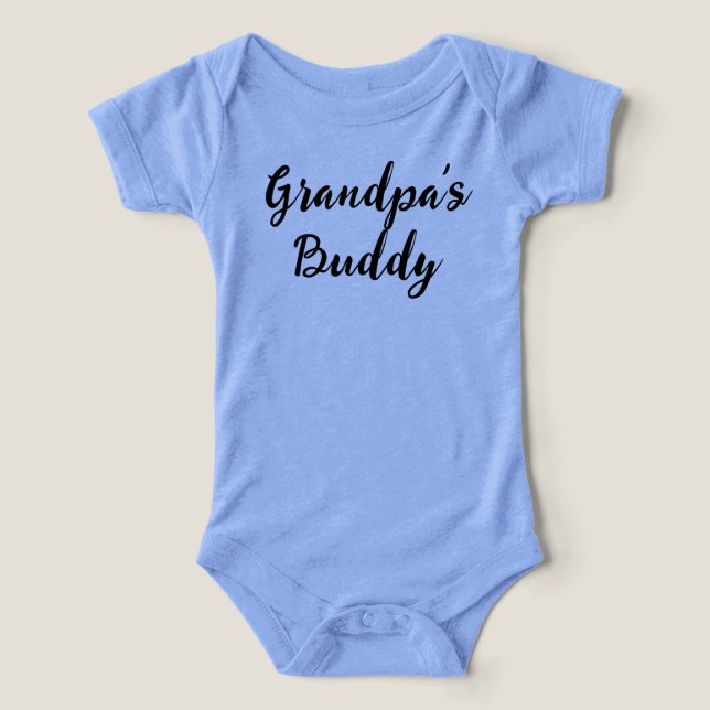 Großvaters Buddy Baby Bodysuit (Design Vorderseite)