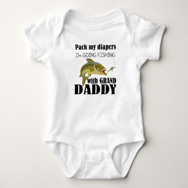 Großvaters Buddy Baby Bodysuit - Romper Strampler (Vorderseite)