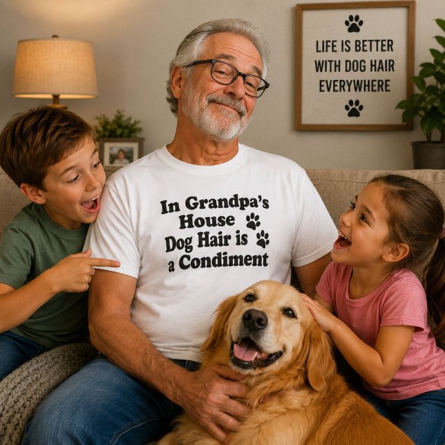 Großvaters Hairy House T-Shirt (Von Creator hochgeladen)