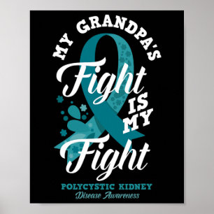 Großvaters Kampf ist mein Kampf gegen die polyzyst Poster