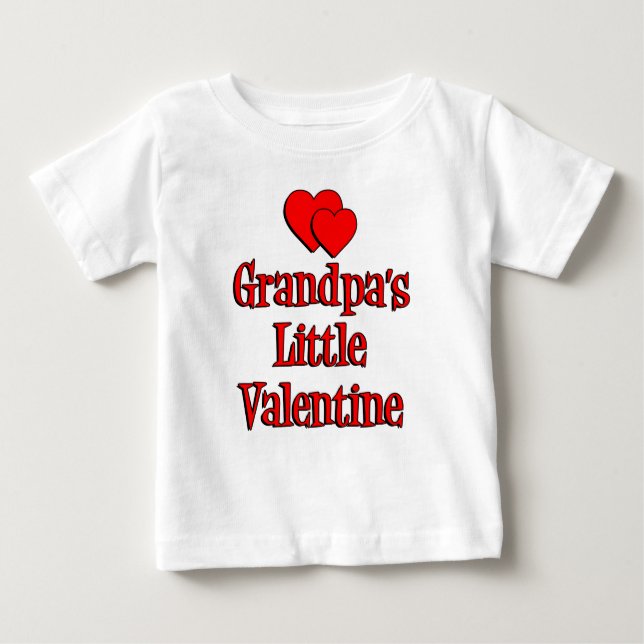 Großvaters kleines Valentin Baby T-shirt (Vorderseite)