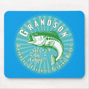 Großvaters Lieblings-Angelbuddy Mousepad