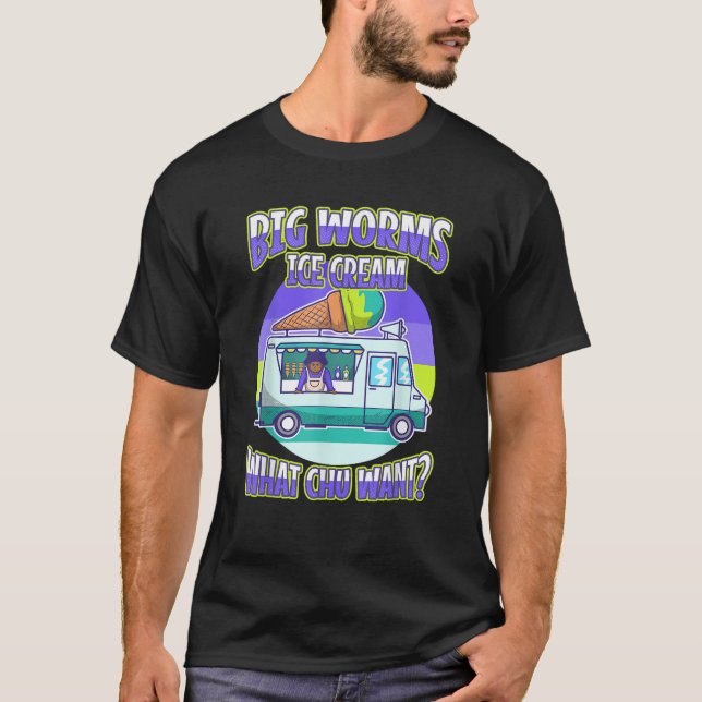 Großwürfeleis-LKW T-Shirt (Vorderseite)