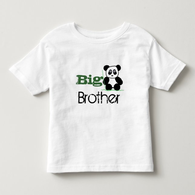 Grote broer (panda) shirt (Vorderseite)