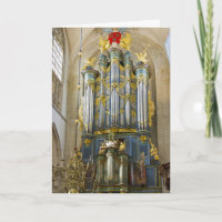 Grote Kerk, Breda, danke Karte