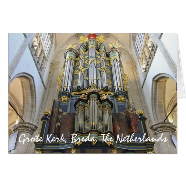 Grote Kerk, Breda, die Niederlande (Vorderseite (Horizontal))