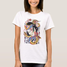 Grotesque Snake Tattoo Design