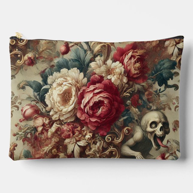 Grotesque wachsen - Gotisches Viktorianisches Port Zubehörtasche (Vorderseite)