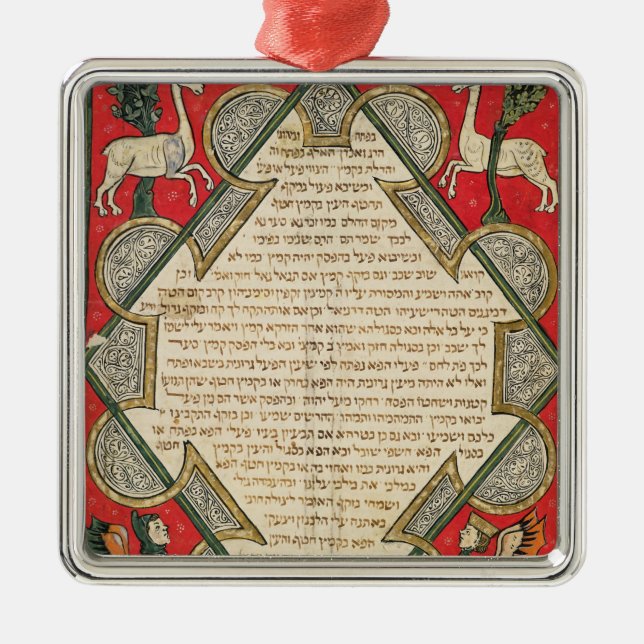 Grotesques, Illustration von Silbernes Ornament (Vorne)