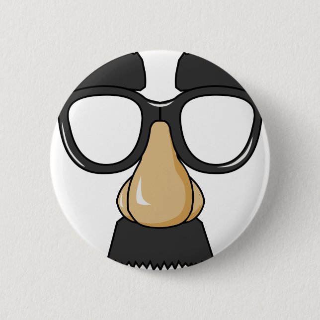 groucho button (Vorderseite)