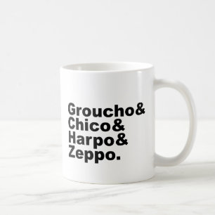 Groucho & Chico & Harpo & Zeppo Kaffeetasse