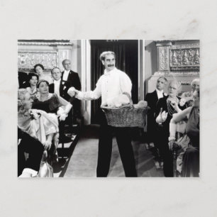 Groucho Marx Brothers Nacht in der Oper Postkarte