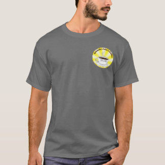 Grouchy Johns-Sonnendurchbruch-Logo-T - Shirt