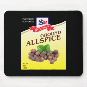 Ground Allspice Halloween Kostüm Einzigartige Fun Mousepad