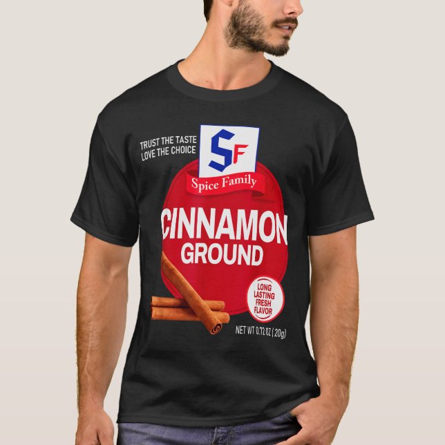 Ground Cinnamon Halloween Sce Costume Group Matchi T-Shirt (Vorderseite)