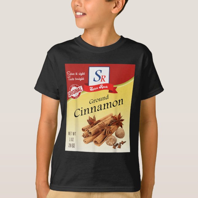 Ground Cinnamon Sce Konditorei Kostüm T-Shirt (Vorderseite)