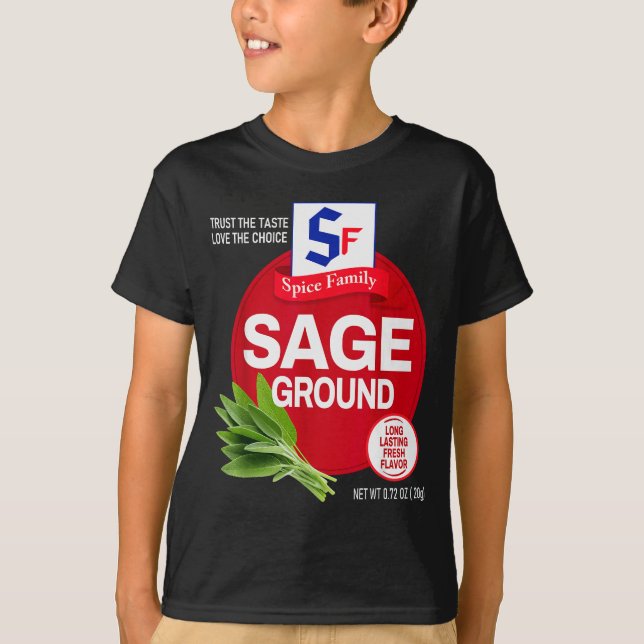 Ground Sage Halloween Sce Costume Group Matching  T-Shirt (Vorderseite)