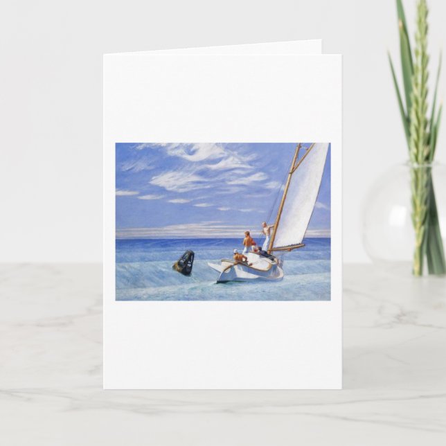 Ground Swell Hopper - Edward Hopper Karte (Vorderseite)