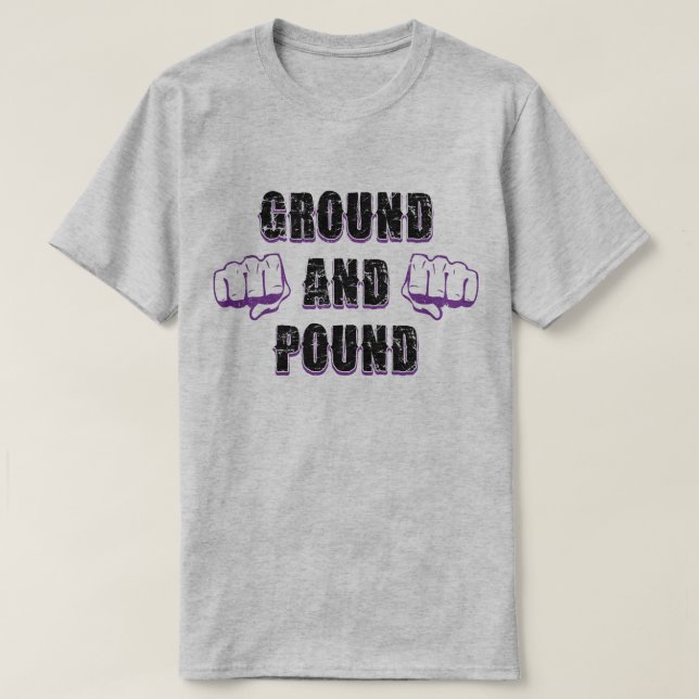 Ground und MIXED MARTIAL ARTS Mixed Martial Arts F T-Shirt (Design vorne)