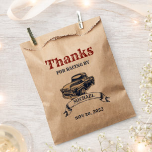 Ground up zwei Fast 2. Geburtstag Party Theme Boy Geschenktütchen