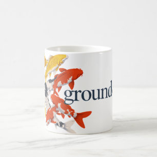 Grounded – Japanischer Koi, Symbol der Stabilität Kaffeetasse