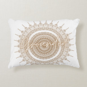 Grounded Mandala Pillow Dekokissen